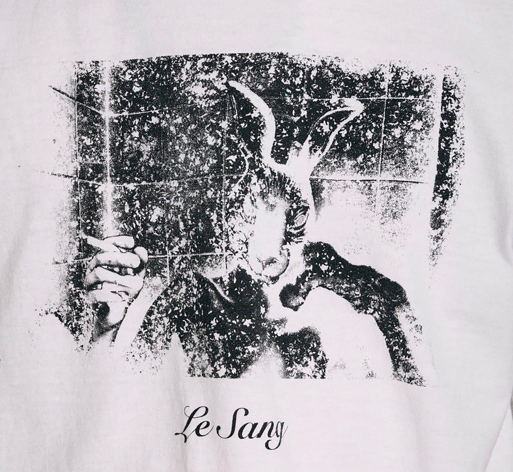 Bunny Man White Tee