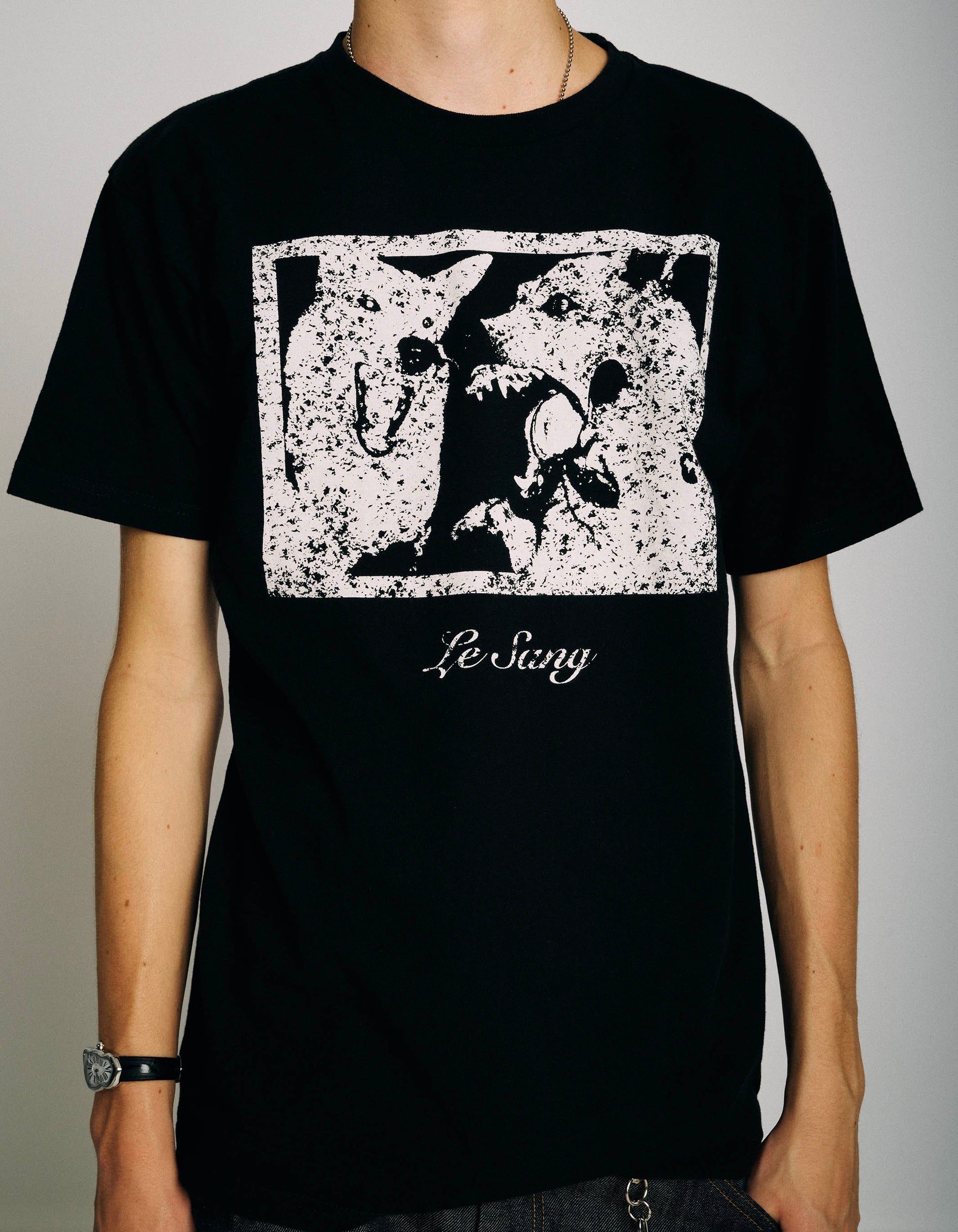 Wild Animals Black Tee