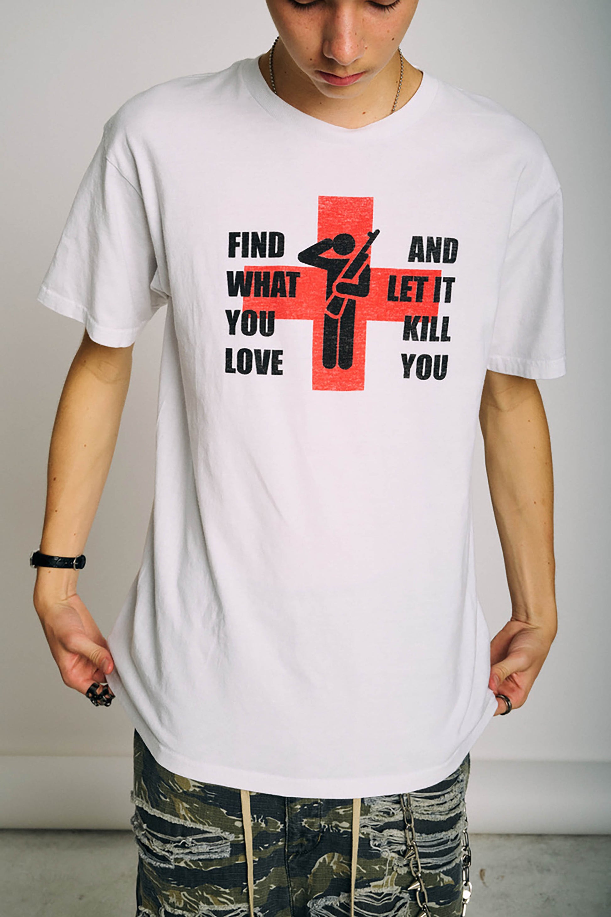 Find What You Love White Tee