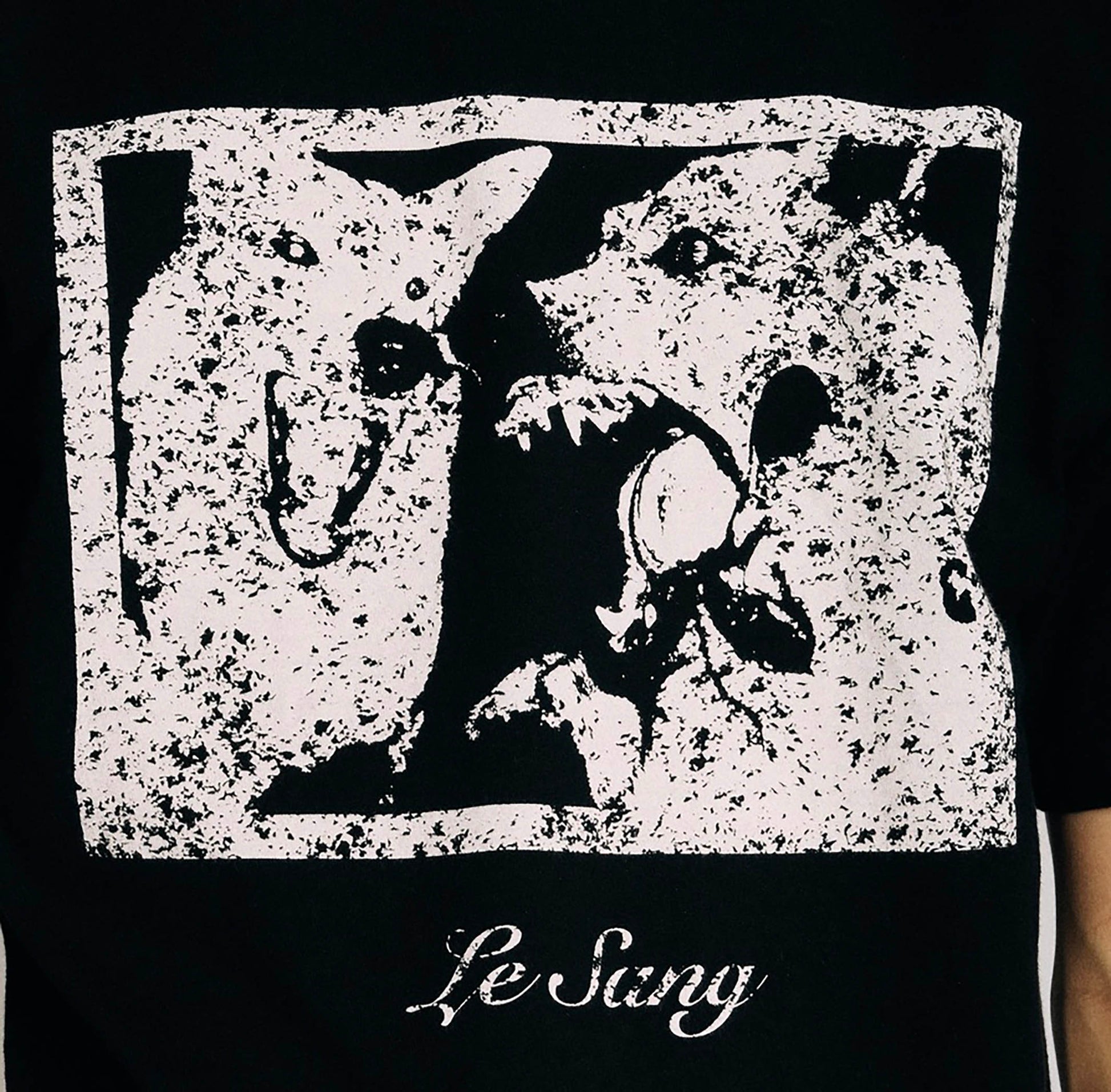 Wild Animals Black Tee