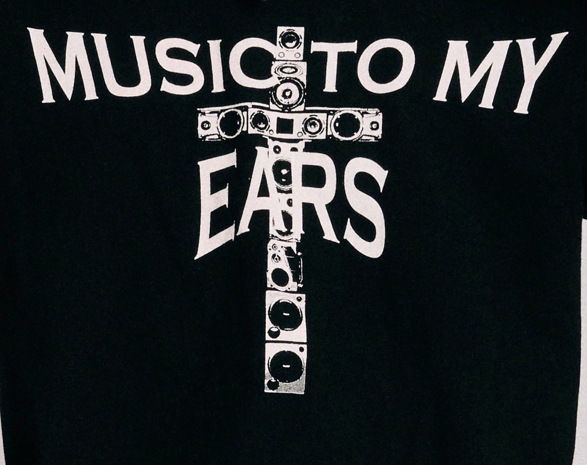 Music To My Ears Black Tee